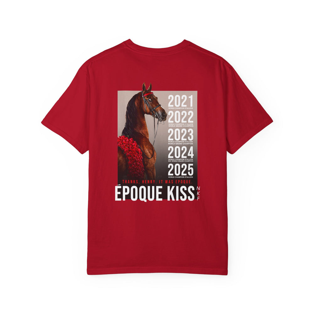 
                  
                    Époque Kiss NKF - Back Design - Comfort Colors Tee
                  
                