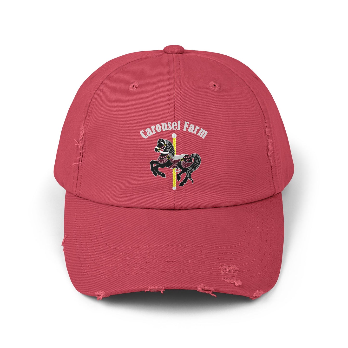 Distressed Cotton Cap