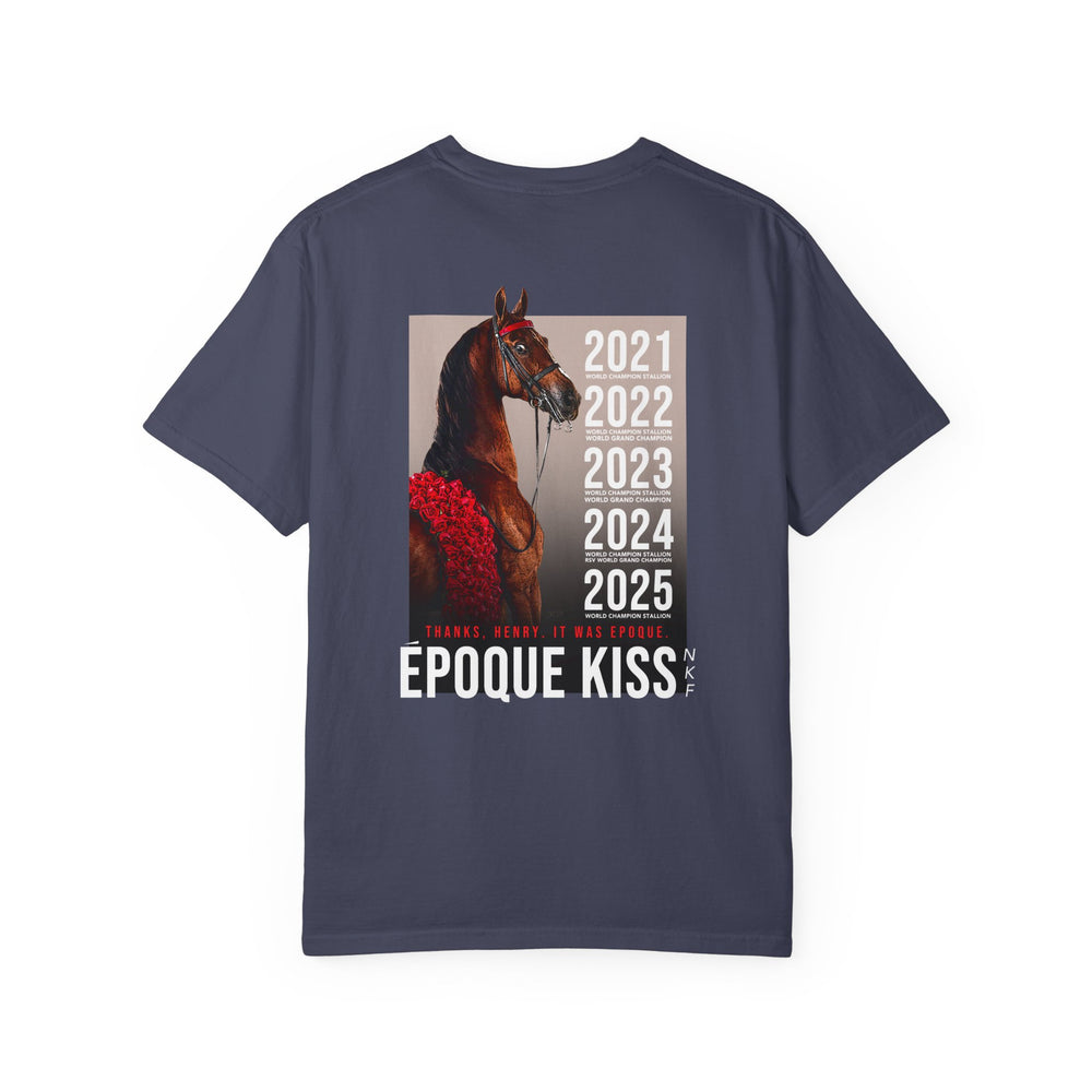 
                  
                    Époque Kiss NKF - Back Design - Comfort Colors Tee
                  
                