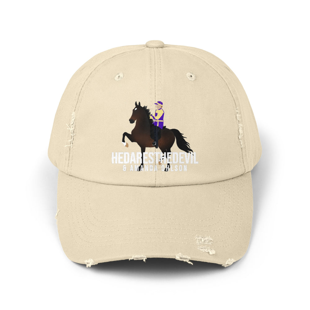 
                  
                    HEDARESTHEDEVIL Distressed Hat
                  
                