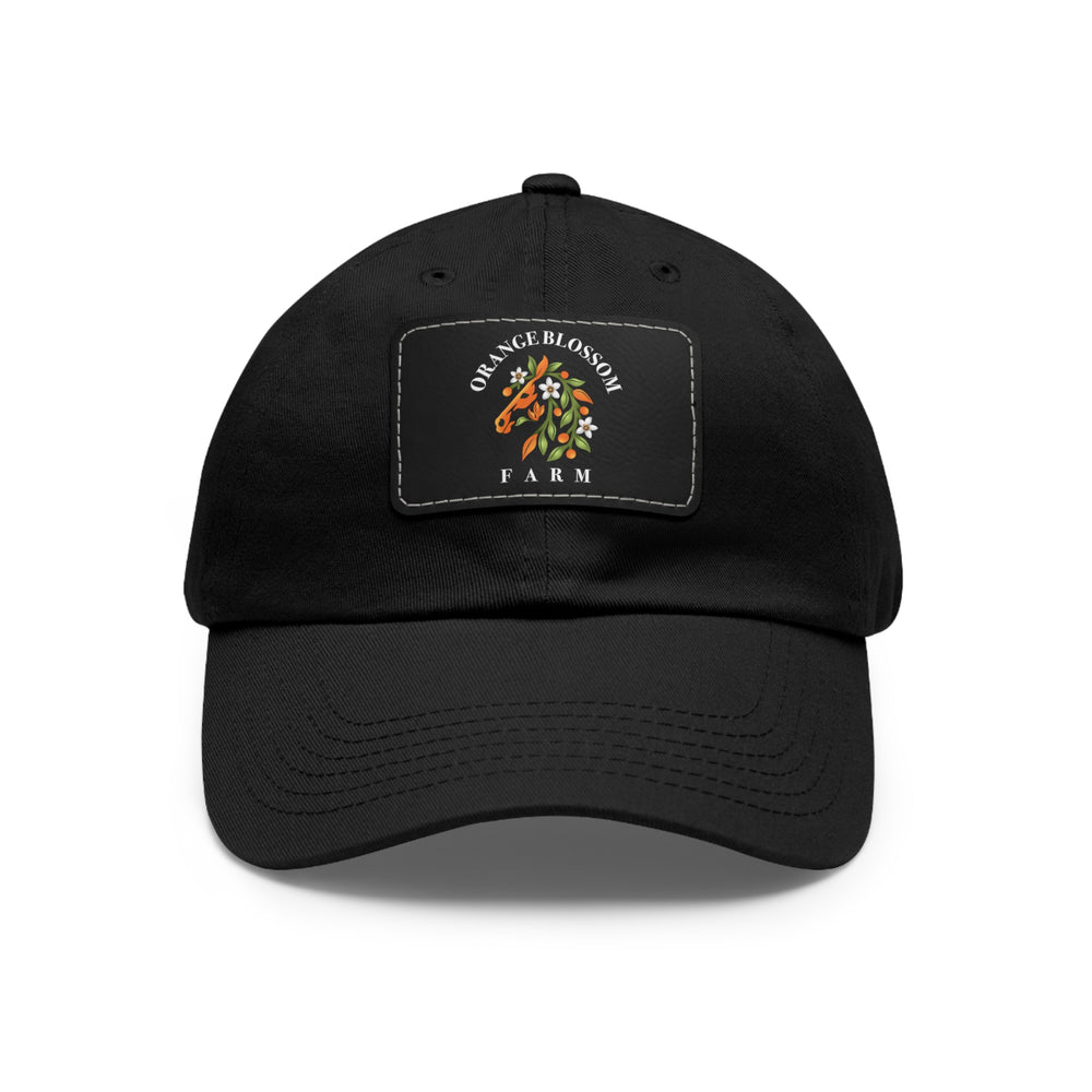 Leather Patch Hat