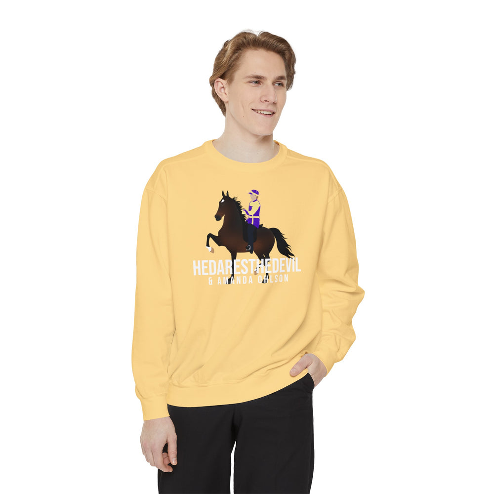 
                  
                    HEDARESTHEDEVIL Comfort Colors® Crewneck Sweatshirt
                  
                