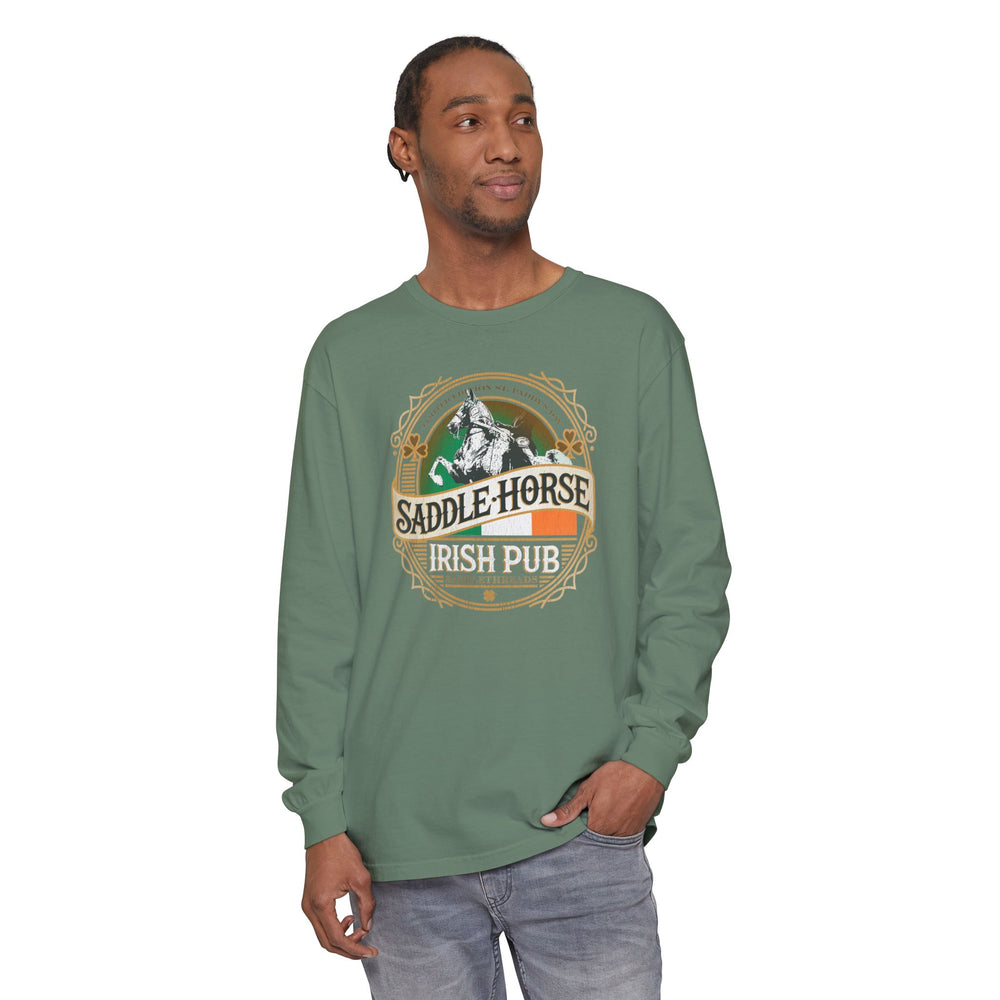 
                  
                    The Saddle Horse Pub - Limited Edition St. Paddy's Longsleeve Tee
                  
                