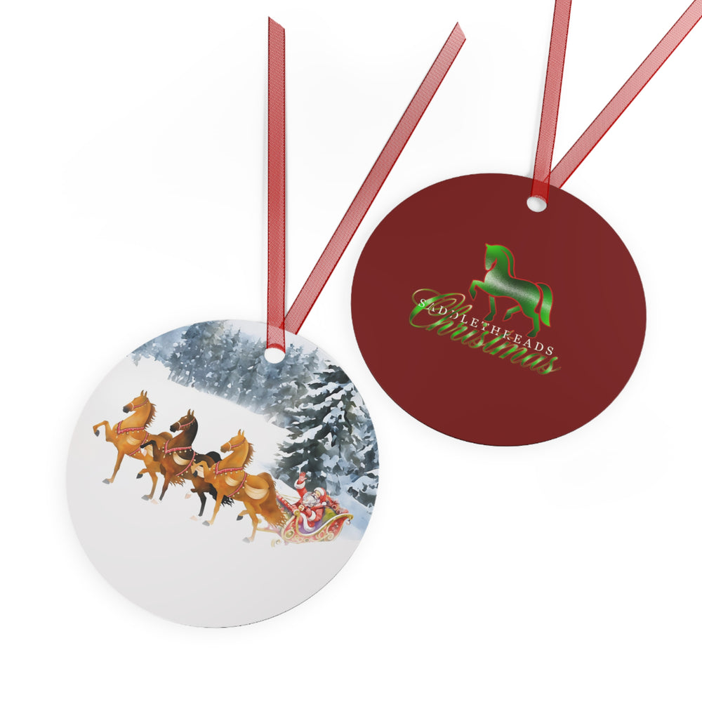 
                  
                    WGC Sleigh Metal Ornament
                  
                