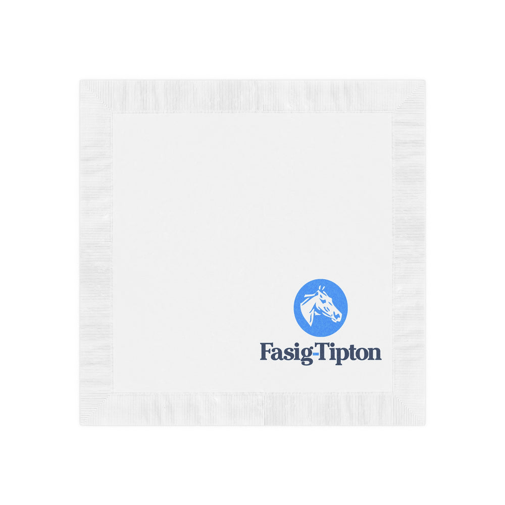 
                  
                    Premium White Coined Napkins - 4.8" or 6.5"
                  
                
