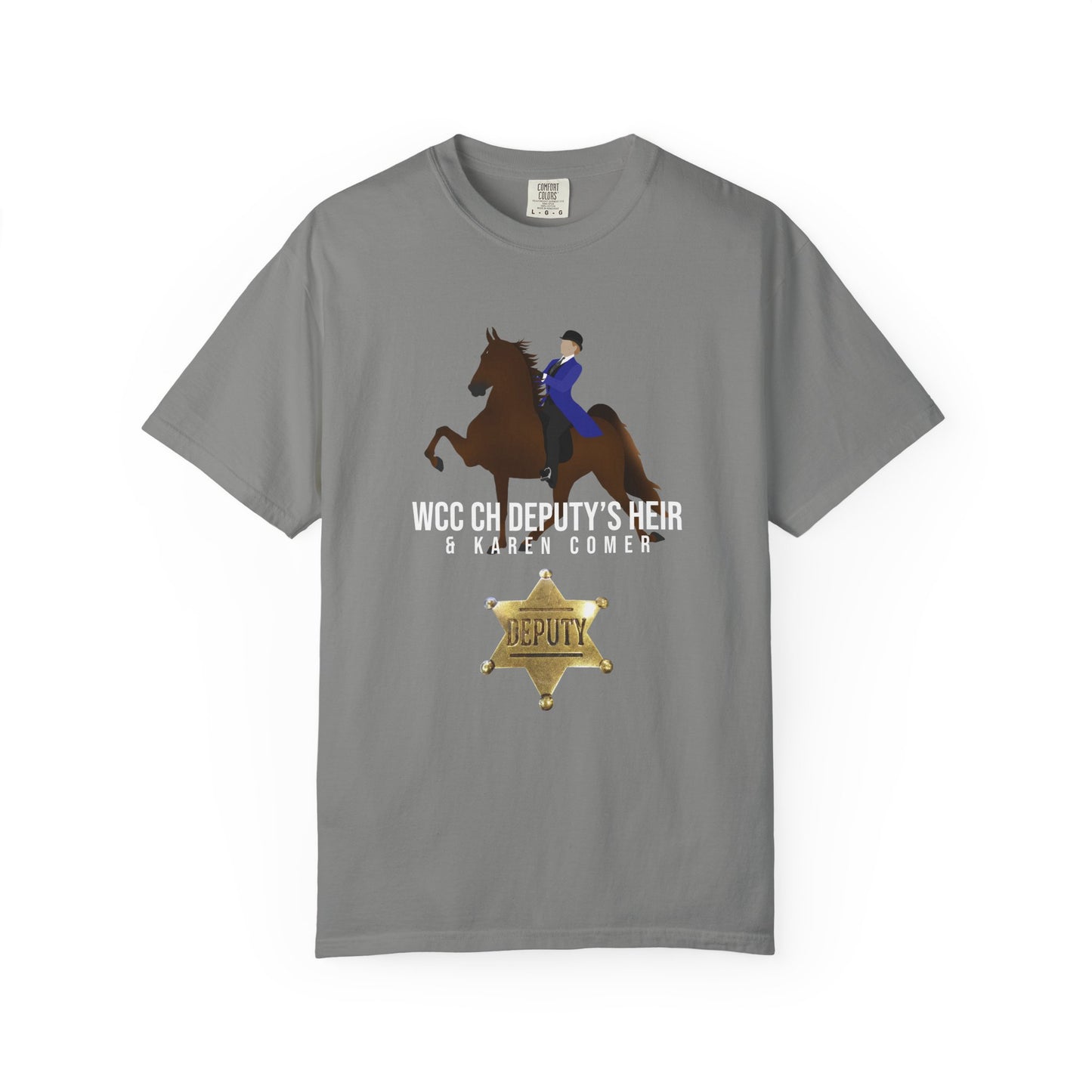 WCC CH Deputy's Heir Comfort Colors Tee