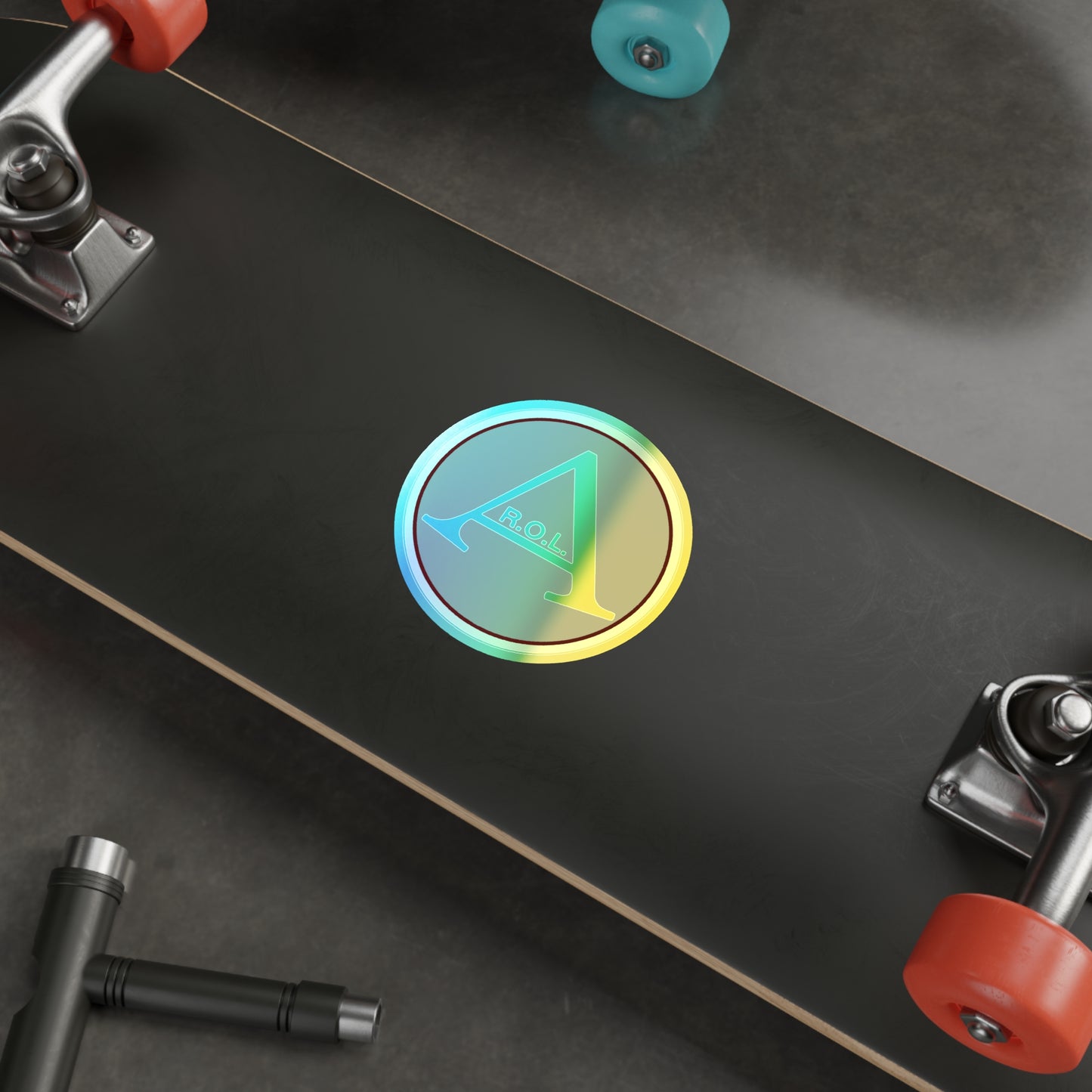 Holographic Sticker 4"