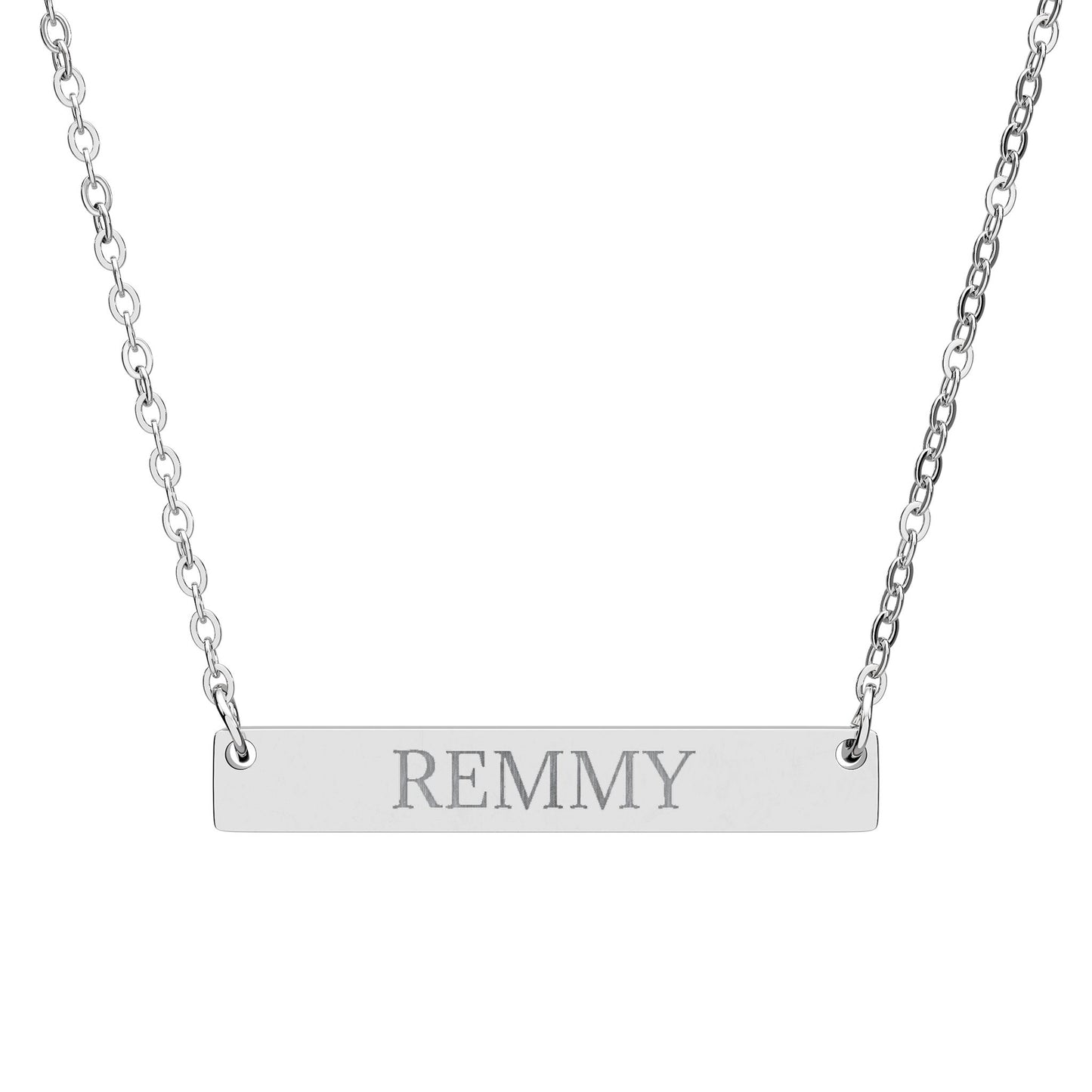 REMMY - THE NAMEPLATE NECKLACE