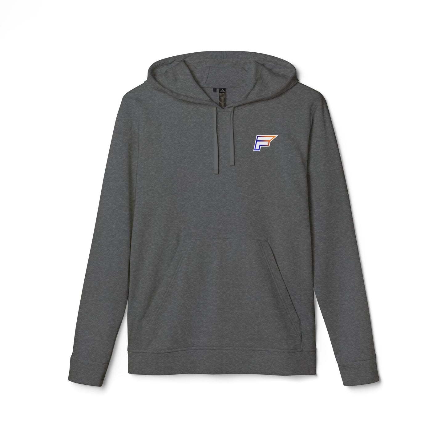 Gradient Outline F - Ferreira on Back - Adidas Fleece Hoodie