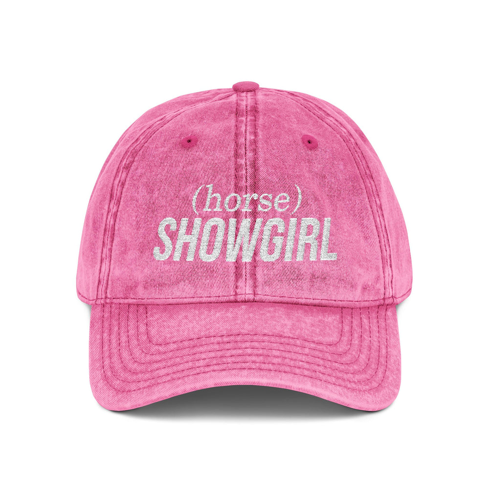 
                  
                    Vintage Embroidered Hat - (horse) SHOWGIRL
                  
                