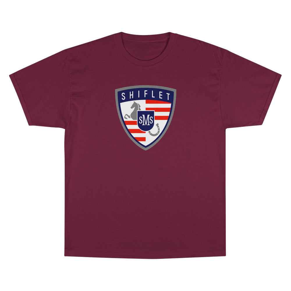 
                  
                    Champion® Tee
                  
                