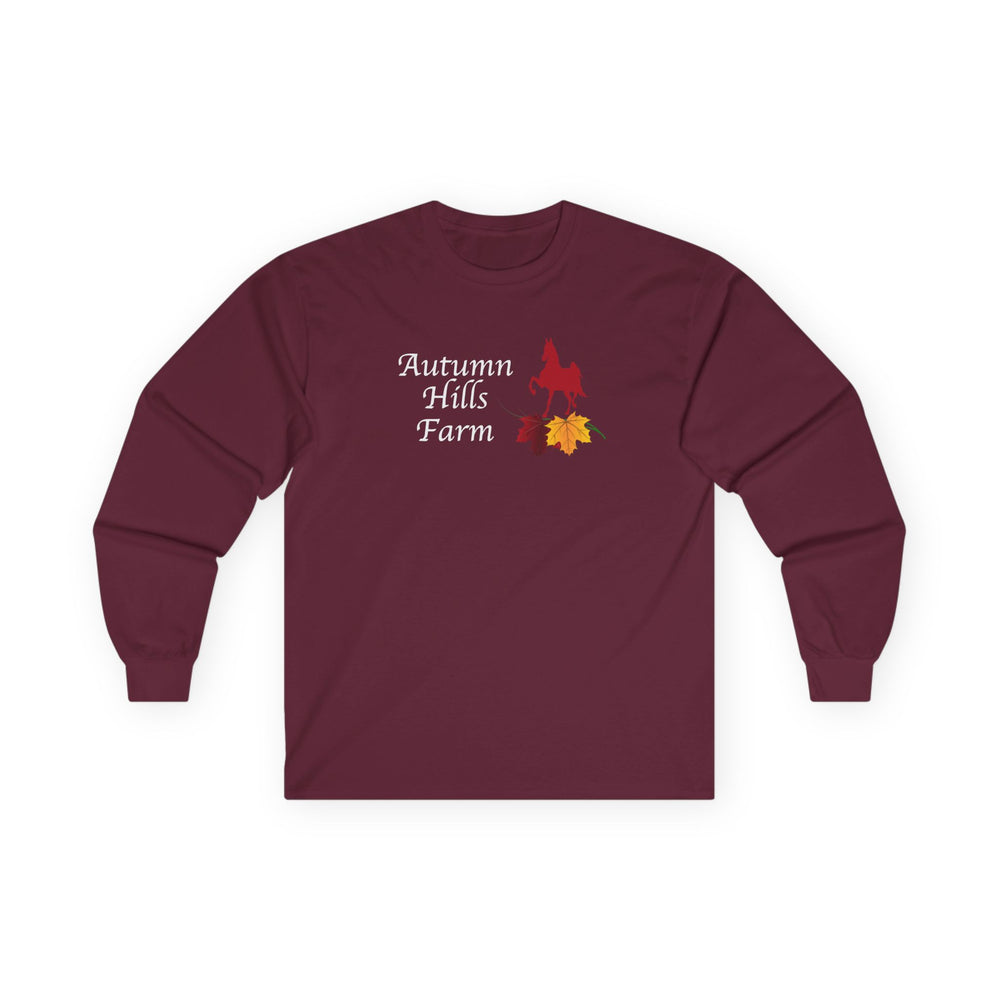 
                  
                    100% Cotton Long Sleeve Tee
                  
                
