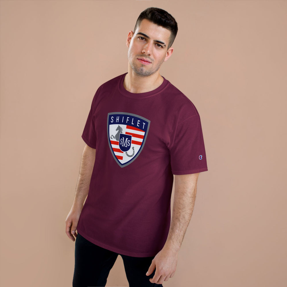 
                  
                    Champion® Tee
                  
                