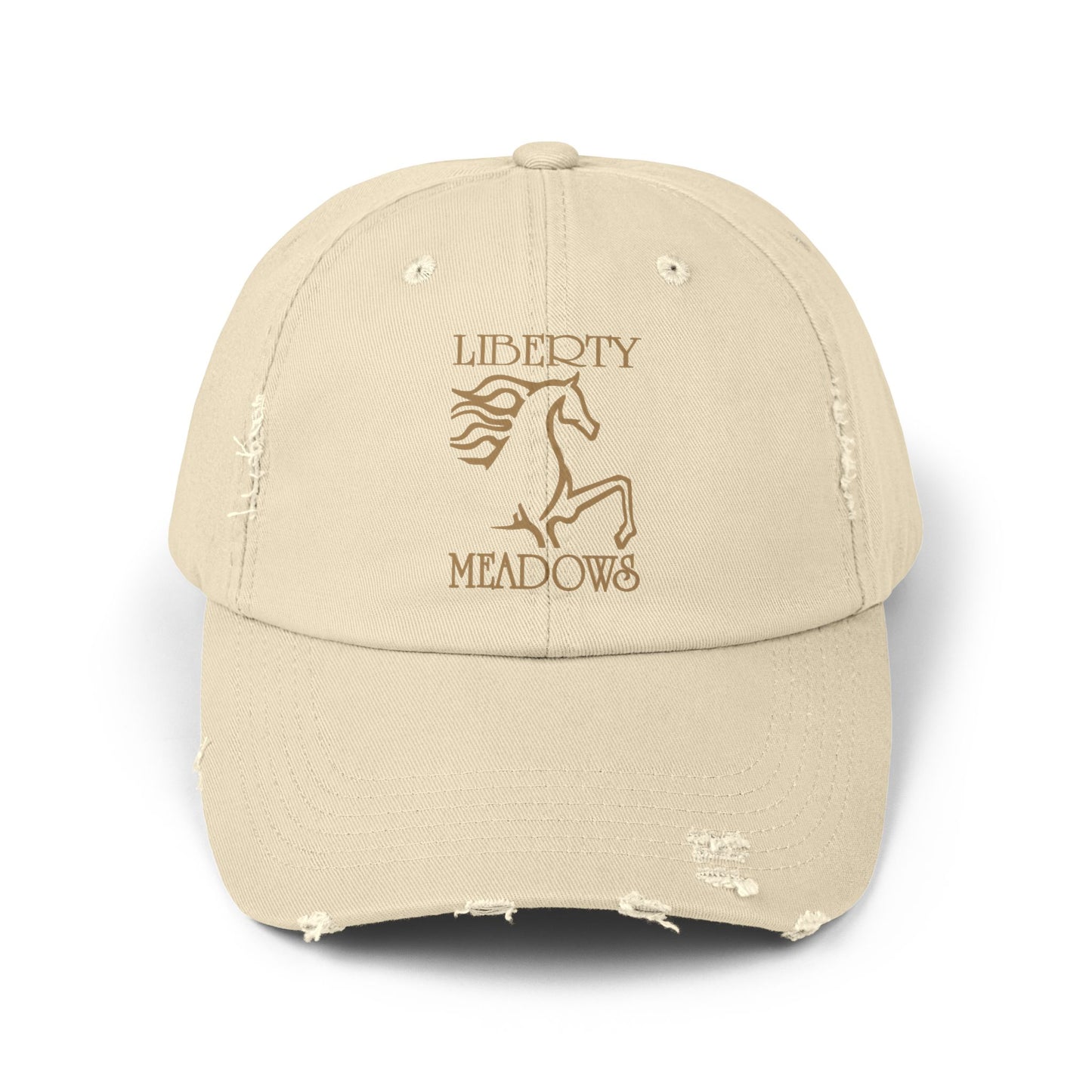 Distressed Cotton Cap