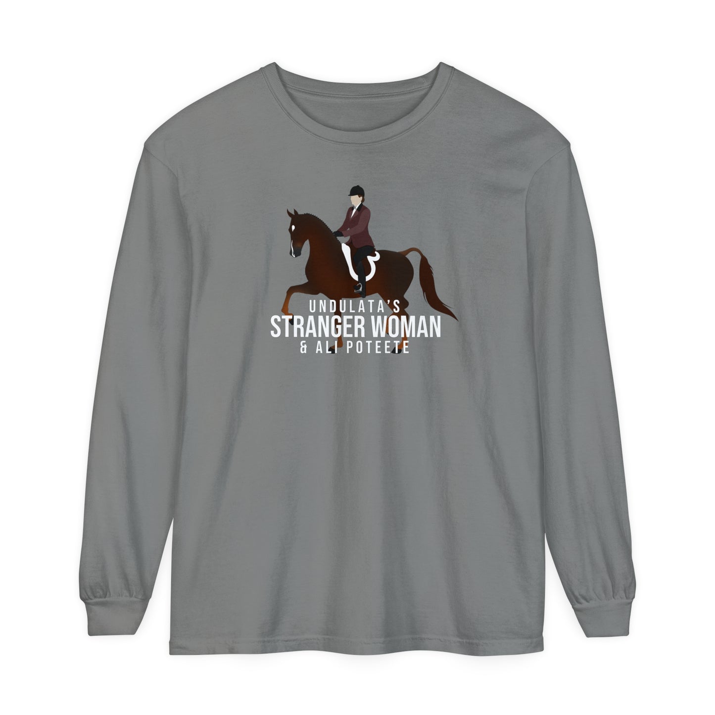 Undulata's Stranger Woman - Comfort Colros Long Sleeve T-Shirt