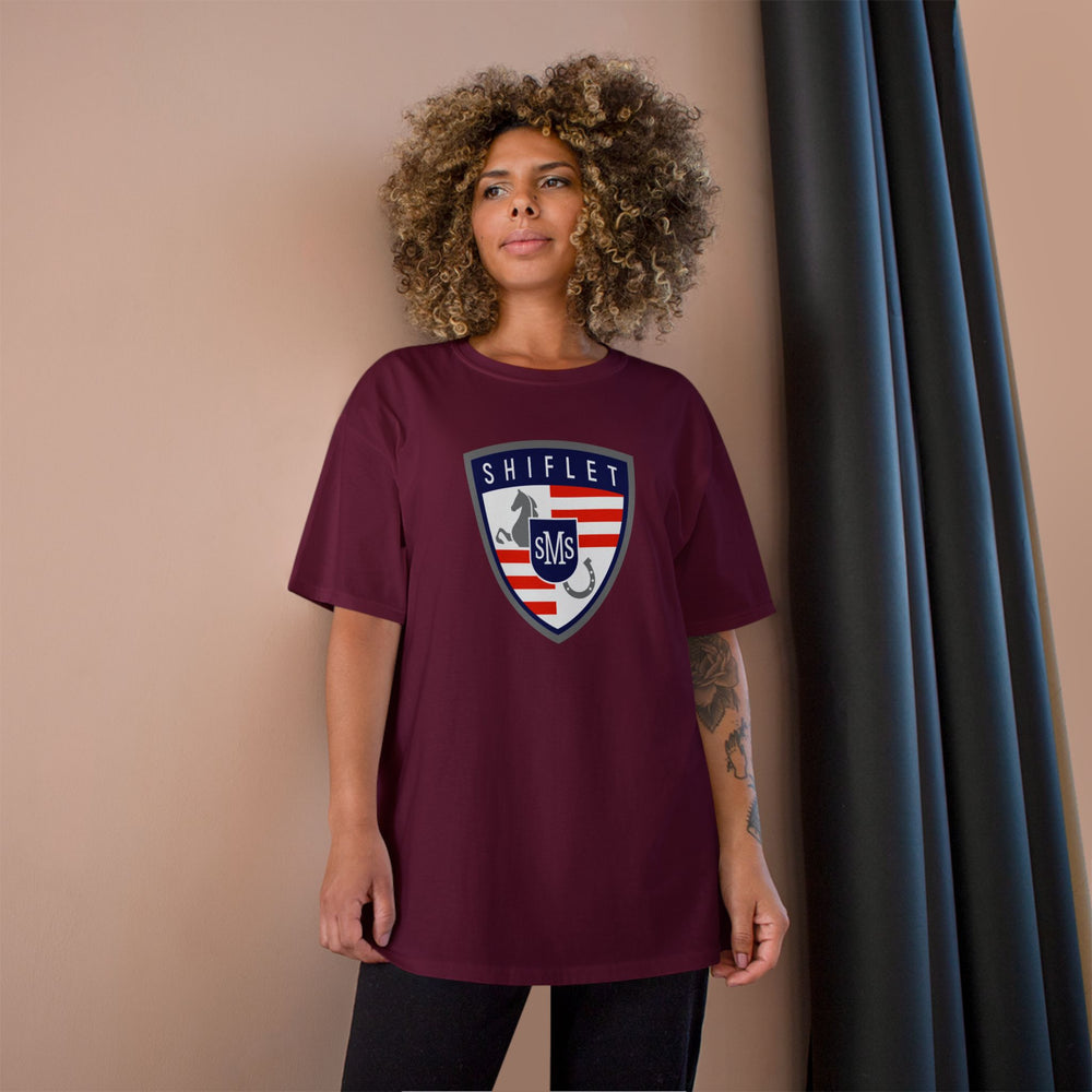 
                  
                    Champion® Tee
                  
                