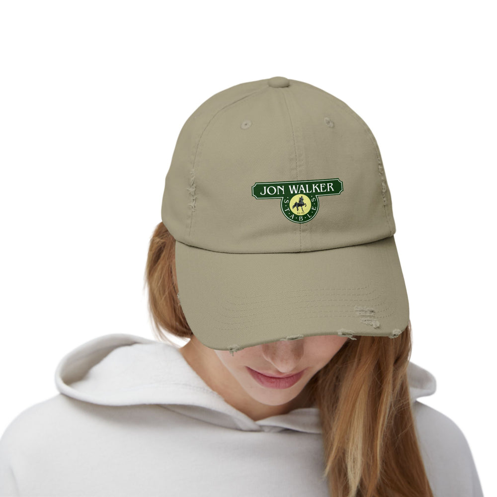
                  
                    Distressed Cotton Cap
                  
                