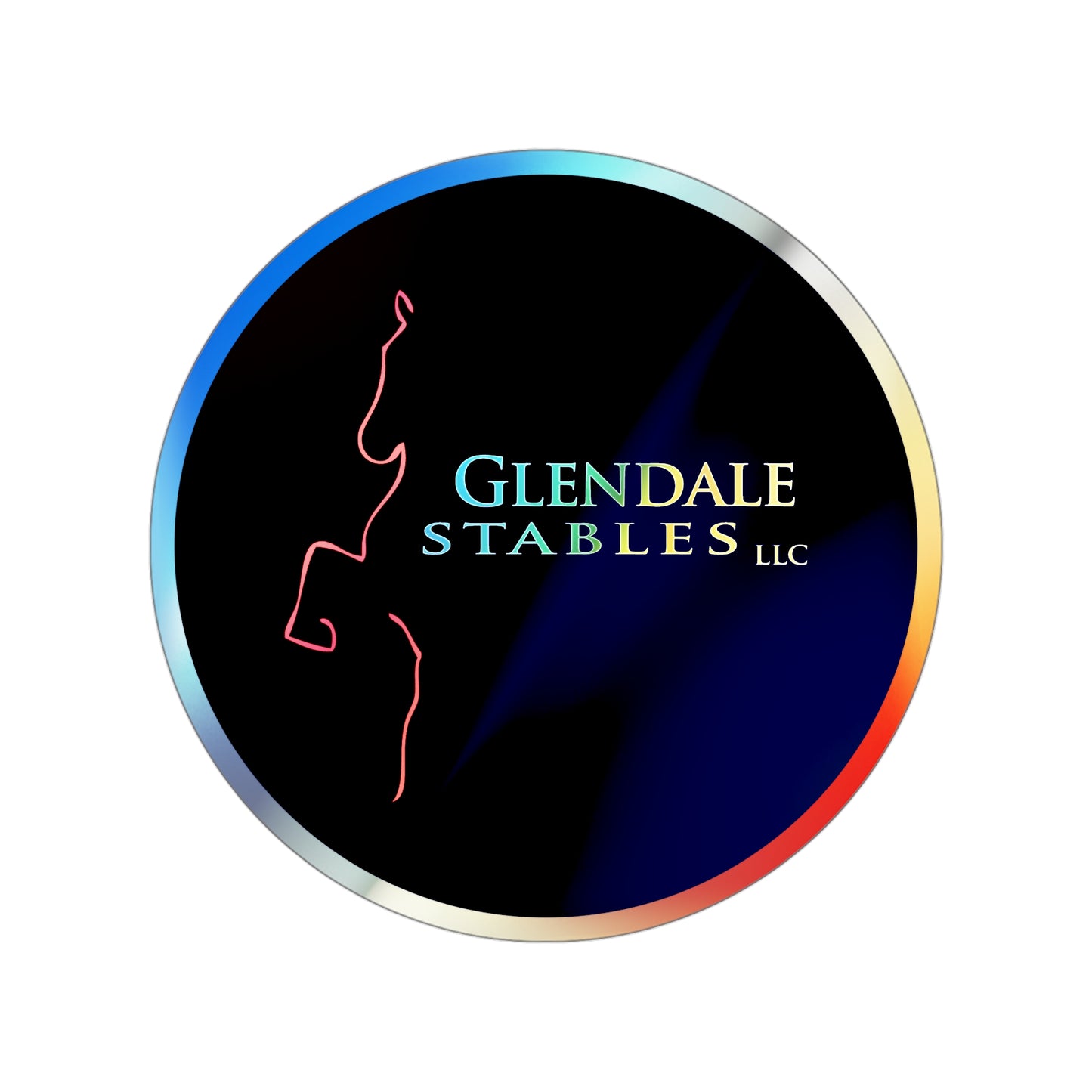 Holographic Sticker 4"