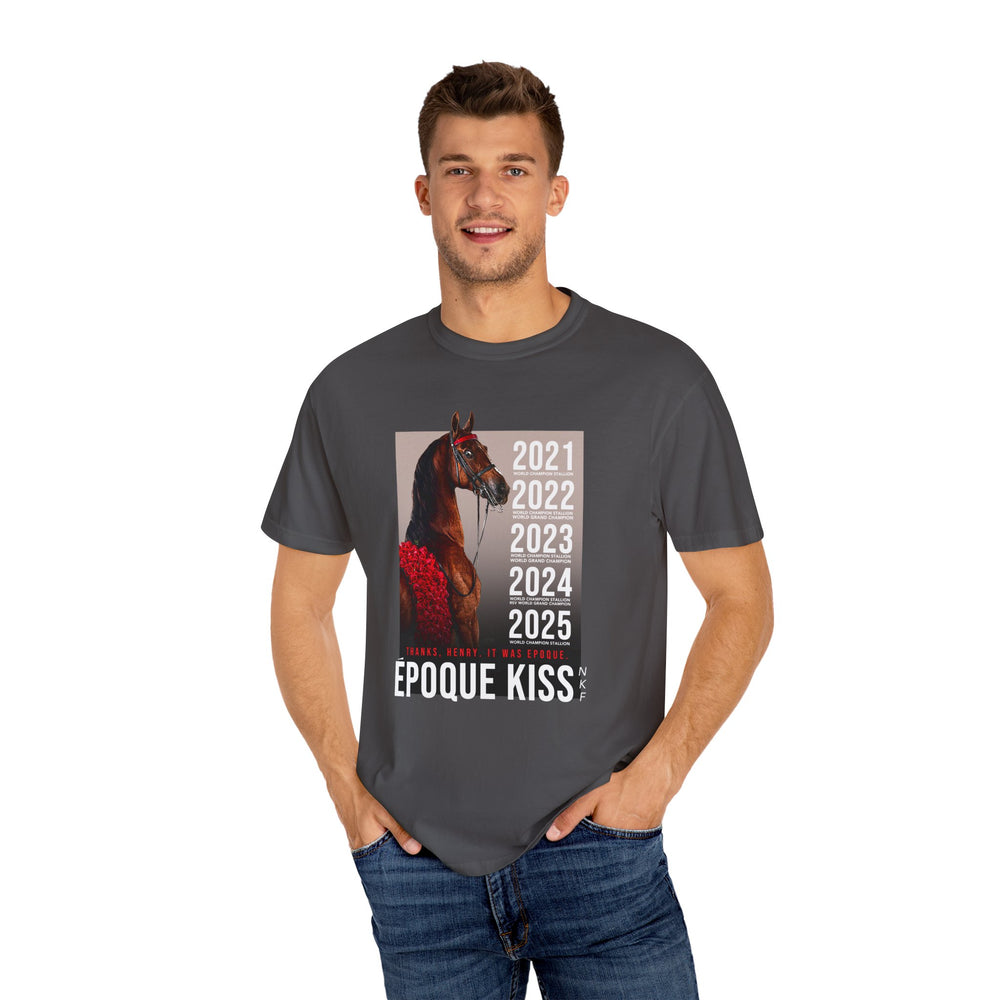 
                  
                    Époque Kiss - Front Design - Comfort Colors Tee
                  
                