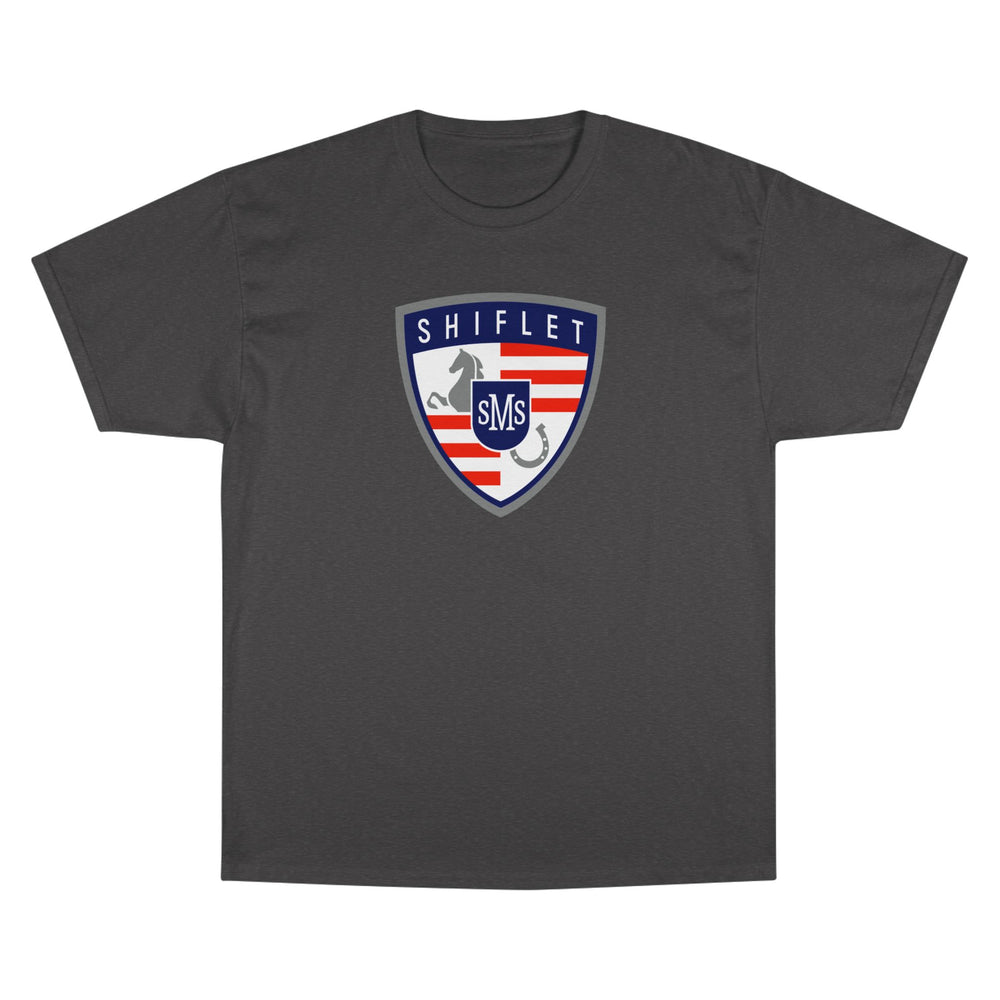 
                  
                    Champion® Tee
                  
                