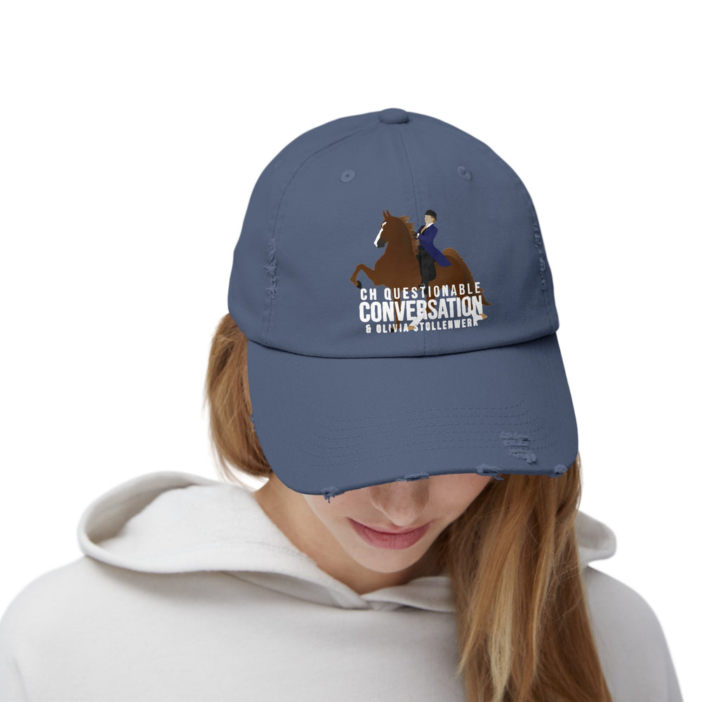 
                  
                    CH Questionable Conversation Distressed Hat
                  
                