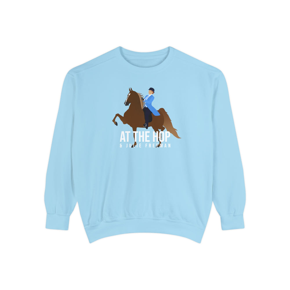 At The Hop Comfort Colors® Crewneck Sweatshirt