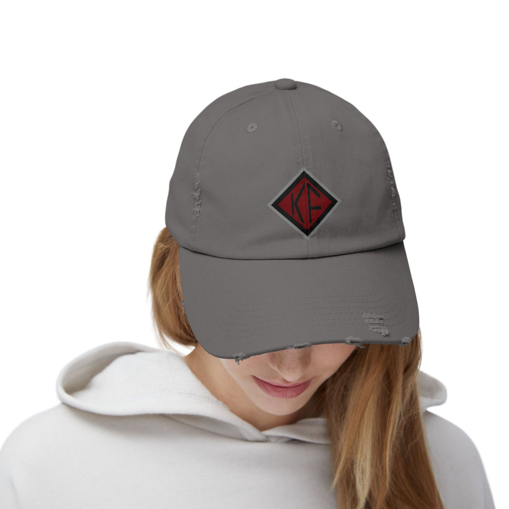 
                  
                    Distressed Cotton Cap
                  
                