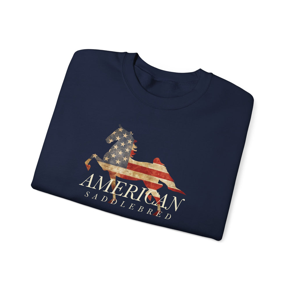 
                  
                    Saddlebred Old Glory Unisex Heavy Blend™ Crewneck Sweatshirt
                  
                