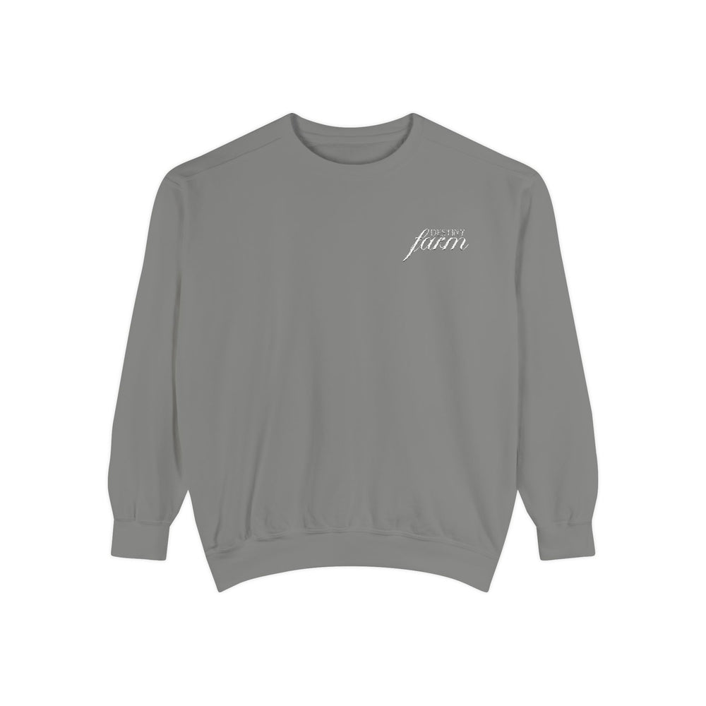 Comfort Colors Embroidered Sweatshirt