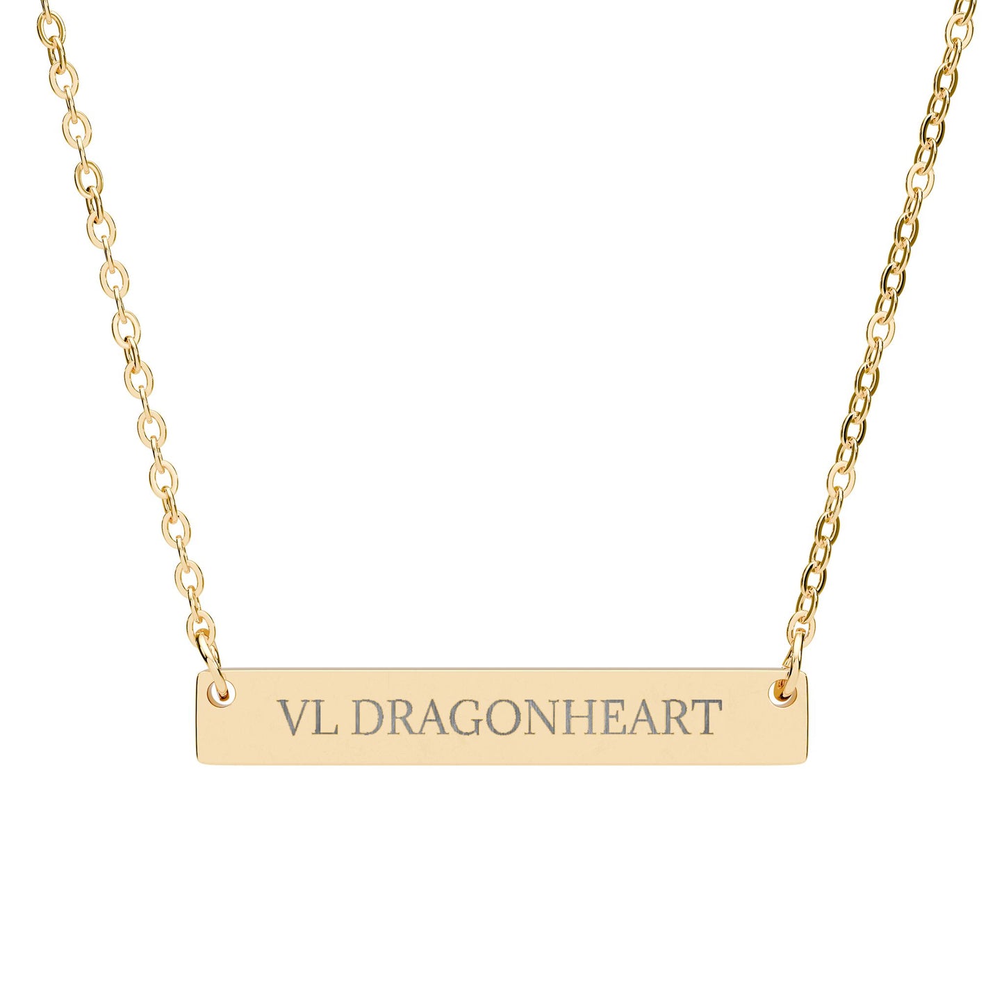 VL DRAGONHEART - THE NAMEPLATE NECKLACE