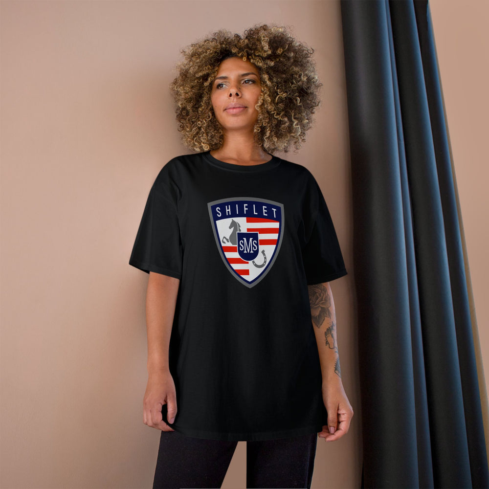 
                  
                    Champion® Tee
                  
                
