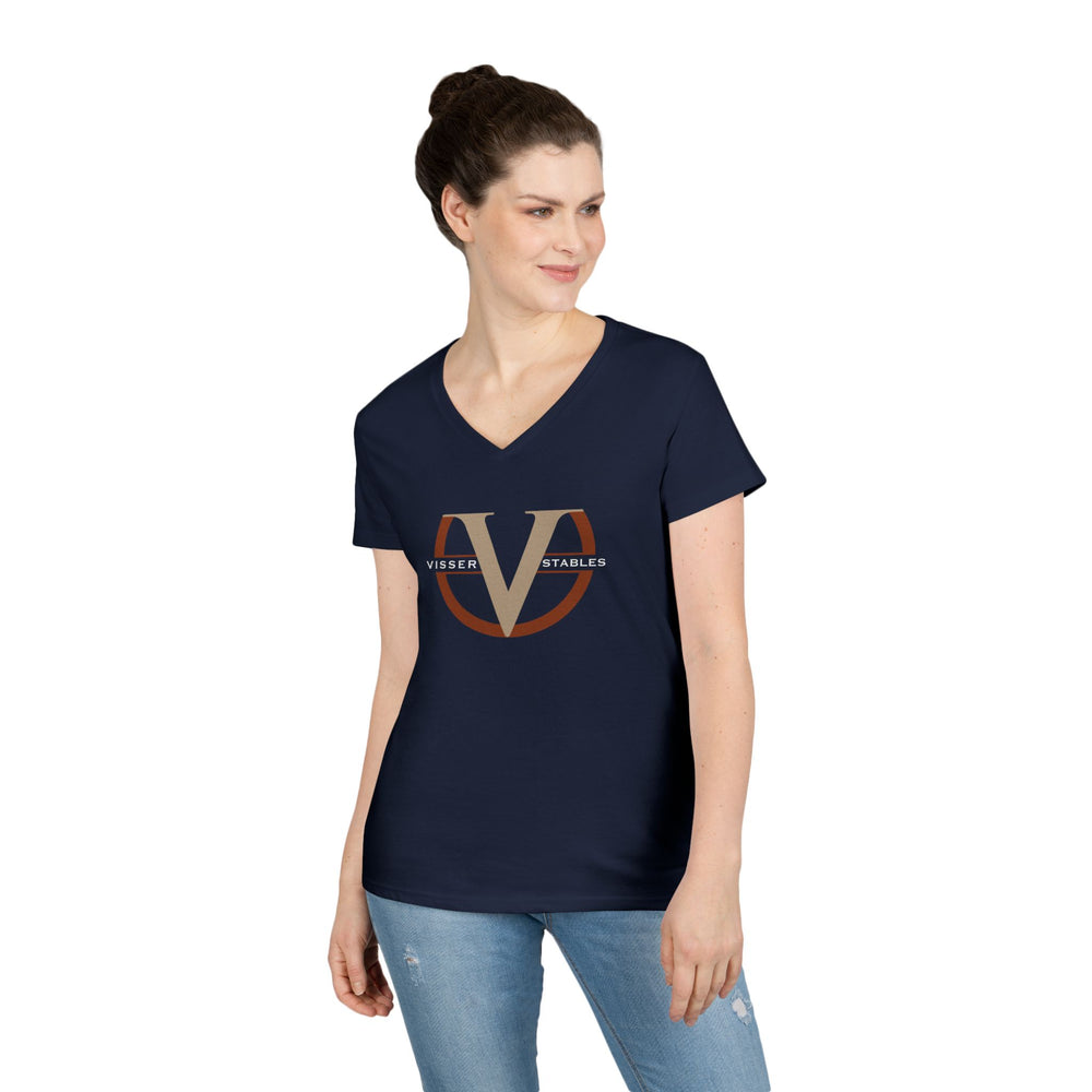
                  
                    Ladies V-Neck Tee
                  
                