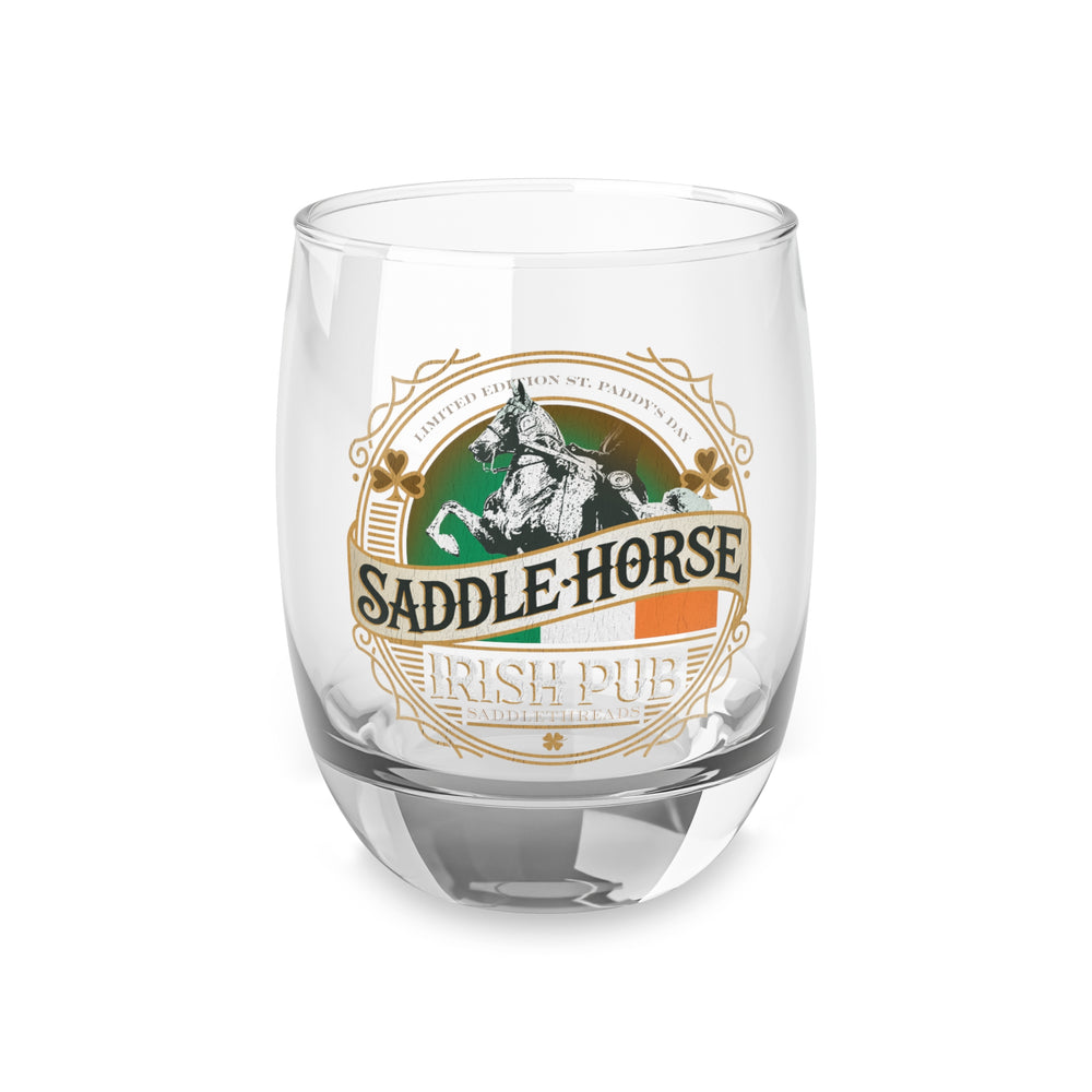 The Saddle Horse Pub - Limited Edition St. Paddy's Rounded Whiskey Glass