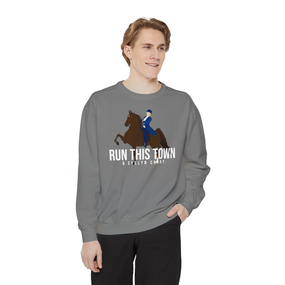 
                  
                    Run This Town Comfort Colors® Crewneck Sweatshirt
                  
                
