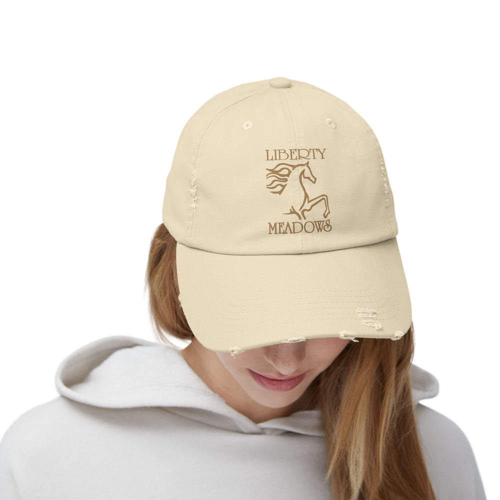 
                  
                    Distressed Cotton Cap
                  
                