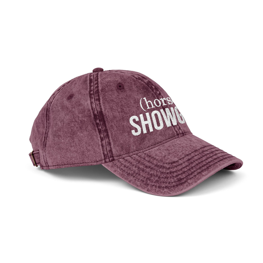 
                  
                    Vintage Embroidered Hat - (horse) SHOWGIRL
                  
                