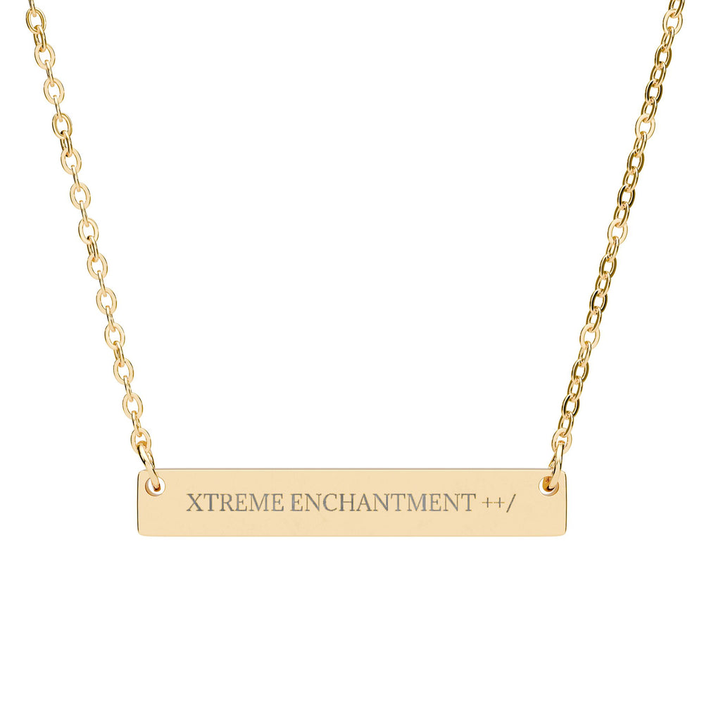 XTREME ENCHANTMENT ++/ - THE NAMEPLATE NECKLACE