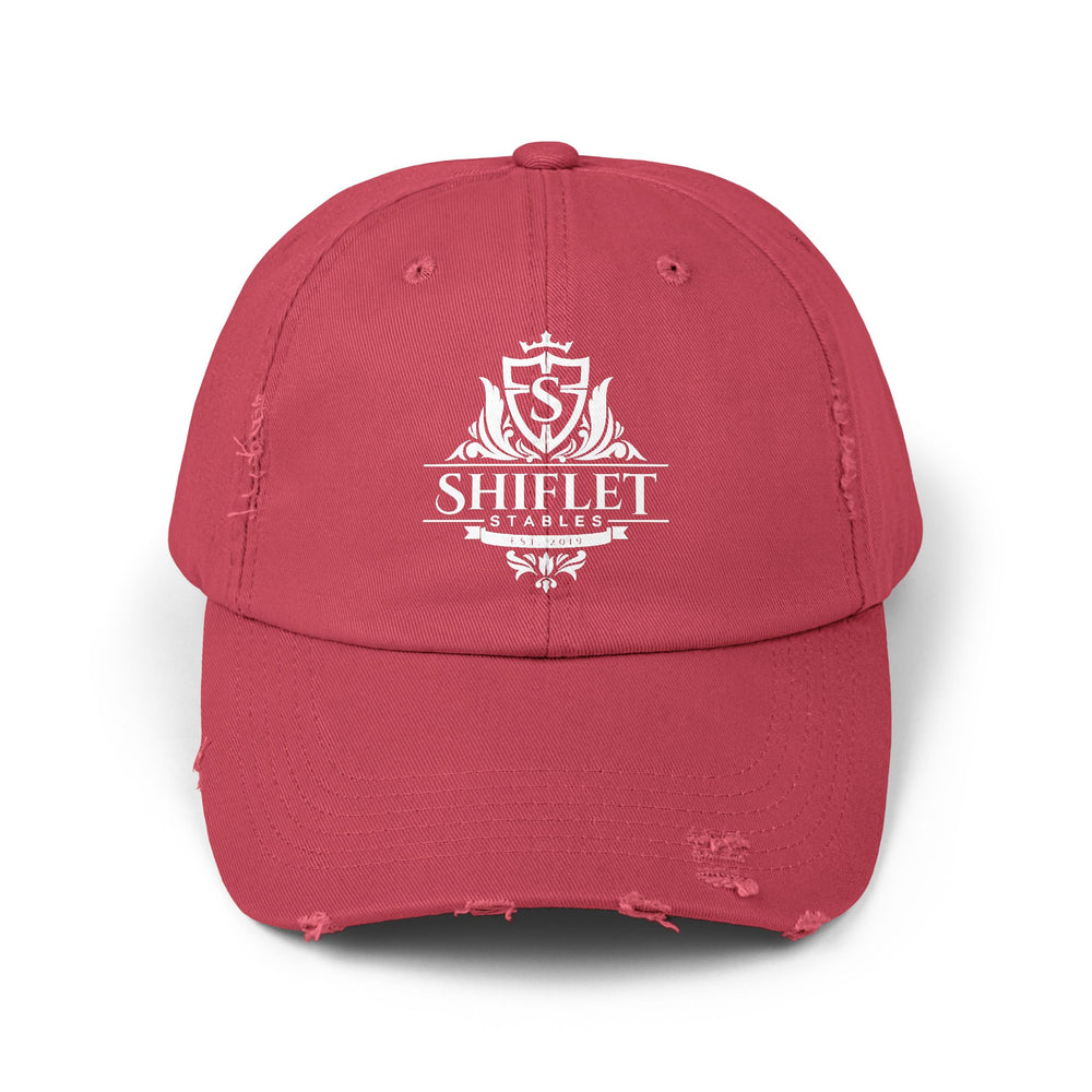 
                  
                    Distressed Cotton Cap
                  
                