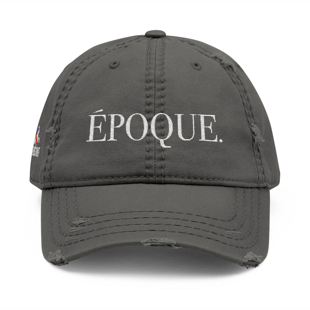 
                  
                    Époque. - Embroidered Distressed Hat
                  
                