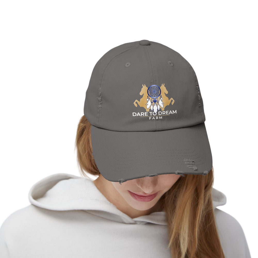 
                  
                    Distressed Cotton Cap
                  
                