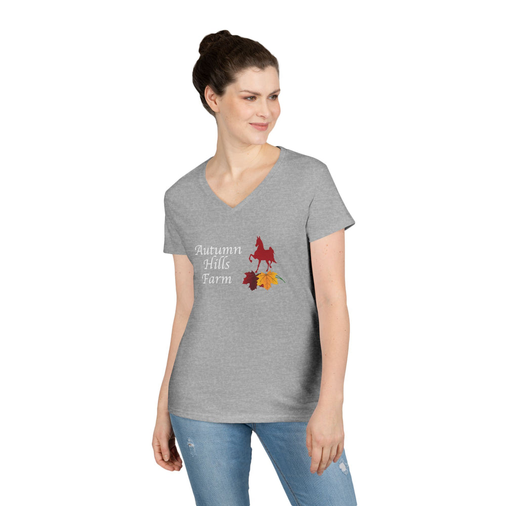 
                  
                    Ladies V-Neck Tee
                  
                