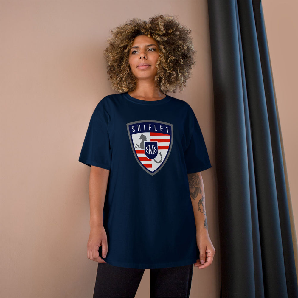 
                  
                    Champion® Tee
                  
                