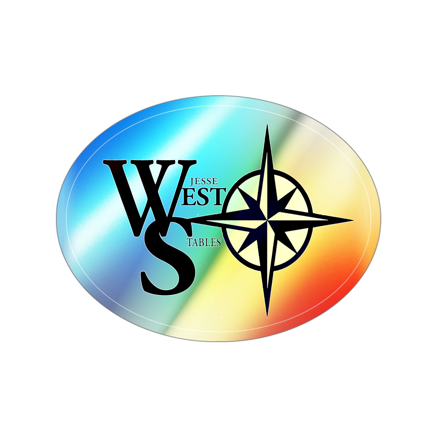 Holographic Sticker 4"