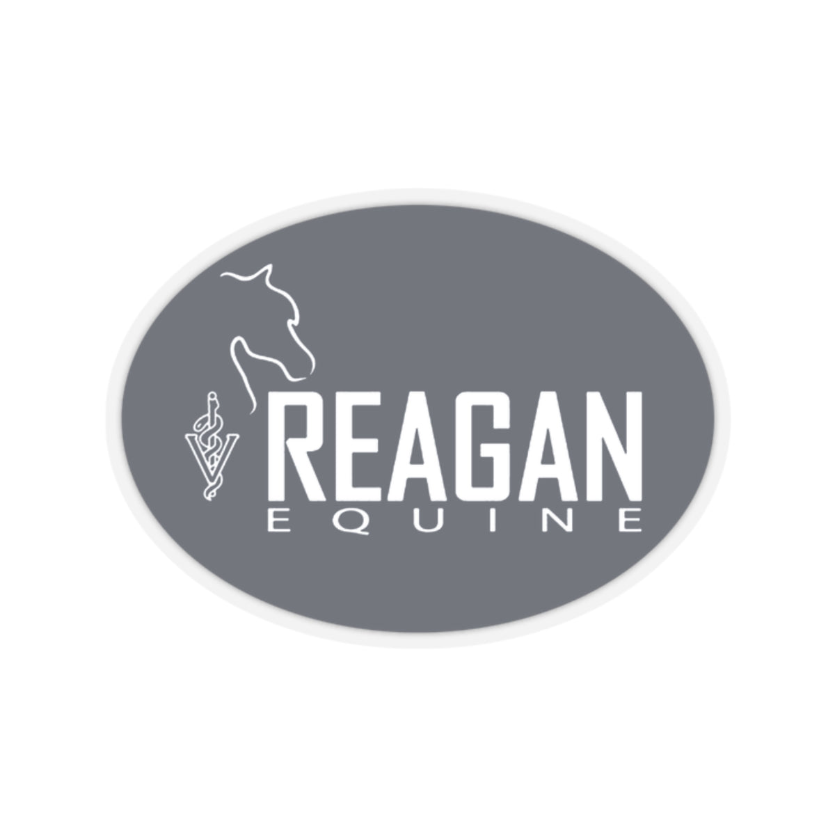 Stickers - 2 sizes, clear or white trim