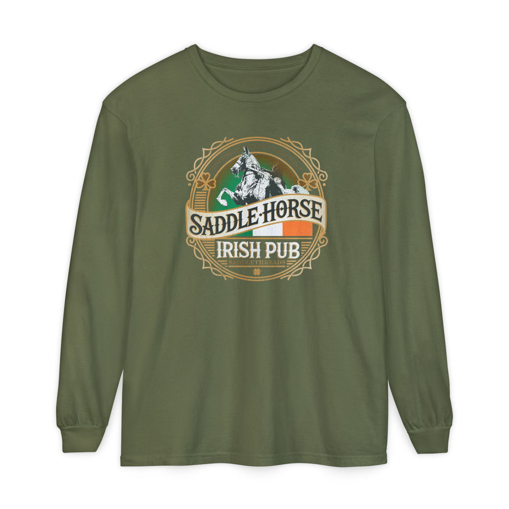 
                  
                    The Saddle Horse Pub - Limited Edition St. Paddy's Longsleeve Tee
                  
                