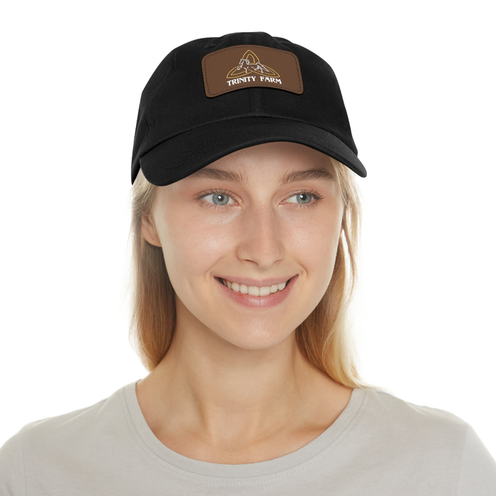 
                  
                    Leather Patch Hat
                  
                