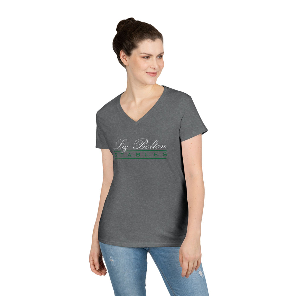 
                  
                    Ladies V-Neck Tee
                  
                