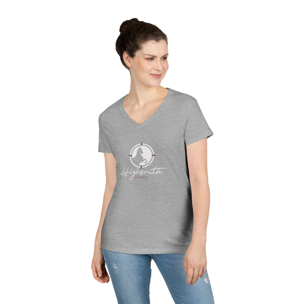 
                  
                    Ladies V-Neck Tee
                  
                