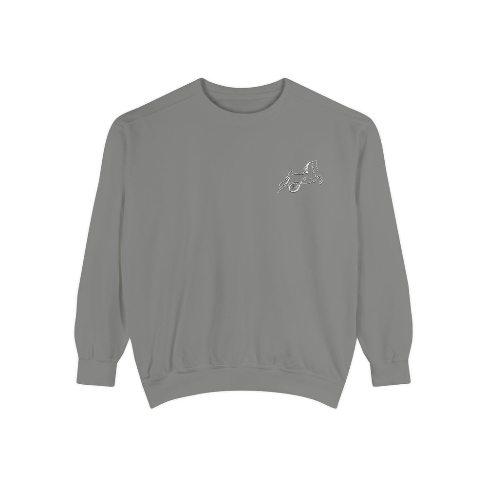 Comfort Colors Embroidered Sweatshirt