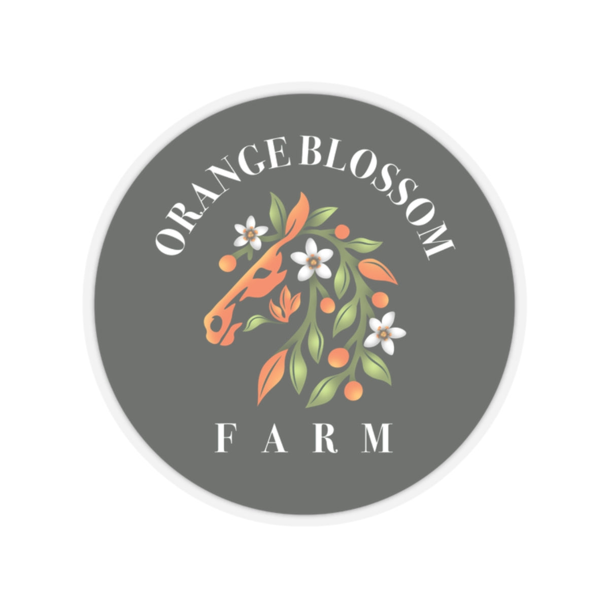 Stickers - 2 sizes, clear or white trim